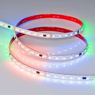 Светодиодная лента SPI-BA120-12mm 24V RGBW-Warm-PX6-BPT (16 W/m, IP20, 5060/2835, 5m)