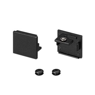 Заглушка SL-LINE-2522 BLACK глухая (Металл)