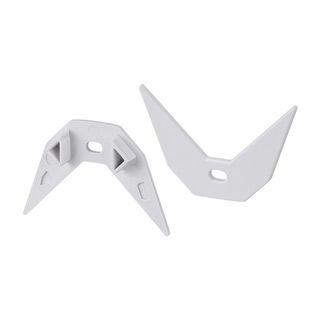 Заглушка ARH-DECORE-S12-EXT Flat с отверстием (Пластик)