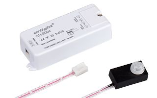 Датчик SR-8004 black (220V, 500W, PIR-Sensor)