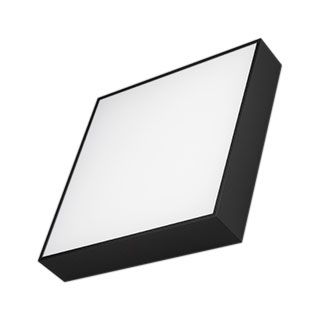 Светильник IM-QUADRO-EMERGENCY-3H-S350x350-33W Day4000 (BK, 120 deg, 230V) (Arlight, IP40 Металл, 2 