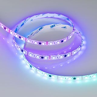 Светодиодная лента герметичная SPI-SE-B60-10mm 12V RGB-PX3-BPT (12 W/m, IP65, 5060, 5m)