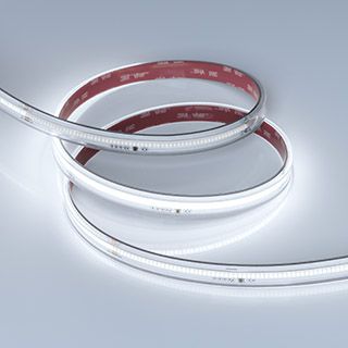 Светодиодная лента герметичная SPI-COB-PS-X378-14mm 24V White6000-PX63-BPT (7 W/m, IP67, 5m)