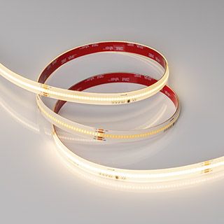 Светодиодная лента герметичная SPI-COB-SE-X378-12mm 24V Warm3000-PX63-BPT (7 W/m, IP65, 5m)