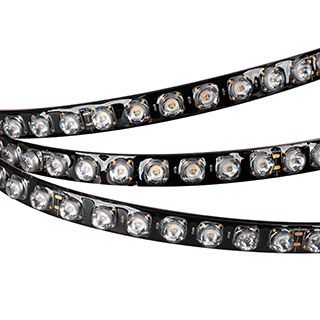 Светодиодная лента герметичная FLT-PS-A42-BLACK-23mm 24V White6000 (21 W/m, IP67, 15deg, 5m)