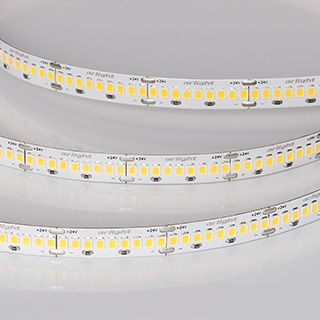Светодиодная лента ULTRA-A288-10mm 24V Warm2700 (17 W/m, IP20, 5m) (высок.эфф.200 лм/Вт)