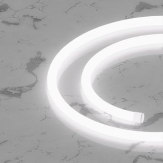 Гибкий неон круглый DL-N D14mm 2835 120led  220V Cool White 8W