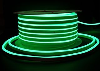 Светодиодный гибкий неон DL-N 8х16 2835 120led  220V Green