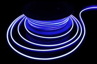 Светодиодный гибкий неон DL-N 6х12 2835/10mm 120led  24V Blue 9.6W
