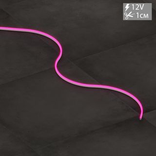 Светодиодный гибкий неон DL-N 6х12 2835/10mm 120led 12V Pink 9.6W