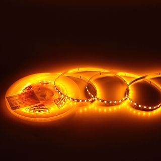 Светодиодная лента Pro-С 2835 120led 24V, IP20, 5mm, без скотча, Yellow