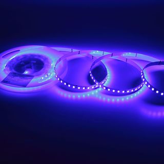 Светодиодная лента Pro-С 2835 120led 24V, IP20, 8mm, без скотча, Blue