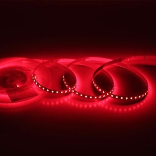 Светодиодная лента Pro-С 2835 120led 24V, IP20, 8mm, без скотча, Red