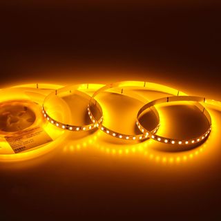 Светодиодная лента Pro-С 2835 120led 24V, IP20, 8mm, без скотча, Yellow