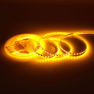 Светодиодная лента Pro-С 2835 120led 24V, IP20, 5mm, без скотча, Orange