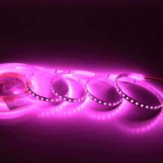 Светодиодная лента Pro-С 2835 120led 24V, IP20, 8mm, без скотча, Pink