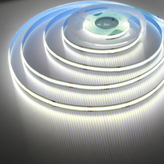 Светодиодная лента IDL-COB 336led, 12V, 9.6Вт/м, IP20, Cool White