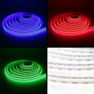 Светодиодная лента IDL-COB 756led, 12V, 16Вт/м, IP20, RGB