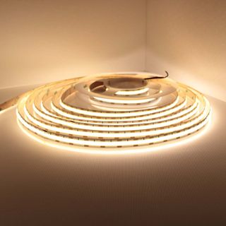 Светодиодная лента IDL-COB LUX-C 480led, 12V, 10Вт/м, IP20, Warm White 