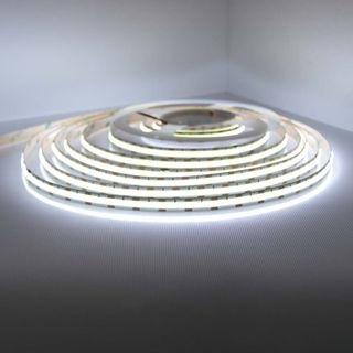Светодиодная лента IDL-COB LUX-C 480led, 12V, 10Вт/м, IP20, Cool White 