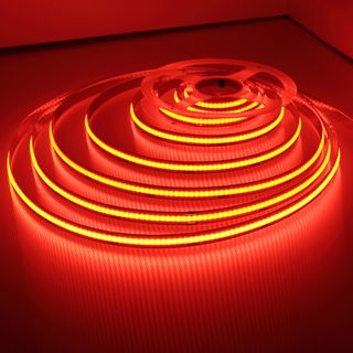 Светодиодная лента IDL-COB 336led, 12V, 9.6Вт/м, IP20, Red