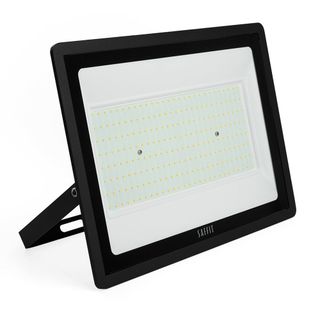 Прожектор светодиодный 2835SMD, 200W 6400K  AC220V/50Hz IP65, черный в компактном корпусе