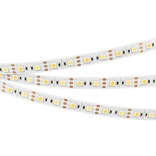 Светодиодная лента RT-B60-12mm 12V White-MIX (14.4 W/m, IP20, 5060, 5m) (Arlight, Изменяемая ЦТ)