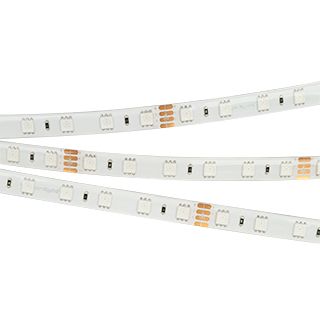 Светодиодная лента герметичная RTW-SE-B60-10mm 24V RGB (14.4 W/m, IP65, 5060, 5m) (Arlight, -)