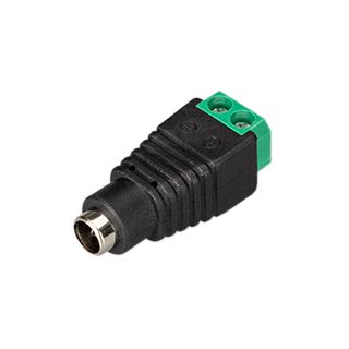 Коннектор Terminal-MONO-2pin-F (Jack 5.5) (Пластик)