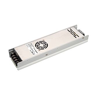 Блок питания HTS-400L-24 (24V, 16.5A, 400W) (IP20 Сетка, 3 года)