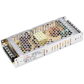 Блок питания HTS-200-5-Slim (5V, 40A, 200W) (IP20 Сетка, 3 года)