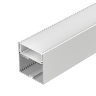 Профиль с экраном SL-LINE-7477-2500 WHITE+OPAL (Алюминий)