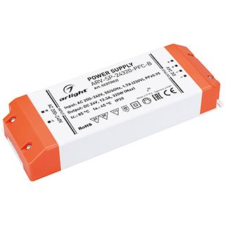 Блок питания ARV-SP-24320-PFC-B (24V, 13.3A, 320W) (IP20 Пластик, 5 лет)