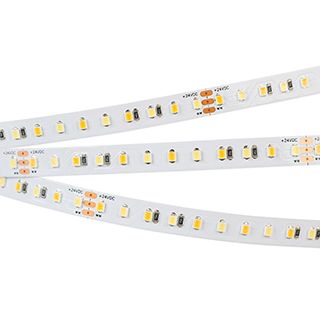 Светодиодная лента RT-A120-10mm 24V White-MIX (23 W/m, IP20, 2835, 5m) (Arlight, Изменяемая ЦТ)