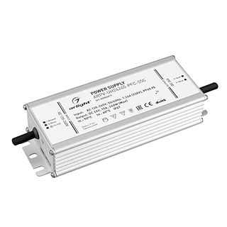 Блок питания ARPV-UH24240-PFC-55C (24V, 10.0A, 240W) (IP67 Металл, 5 лет)