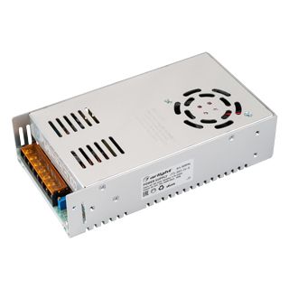 Блок питания JTS-360-24-A (0-24V, 15A, 360W) (IP20 Сетка, 2 года)