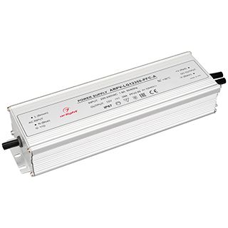 Блок питания ARPV-LG12350-PFC-A (12V, 29.0A, 350W) (IP67 Металл, 5 лет)