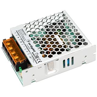 Блок питания ARS-50-12-FA (12V, 4.2A, 50W) (IP20 Сетка, 3 года)