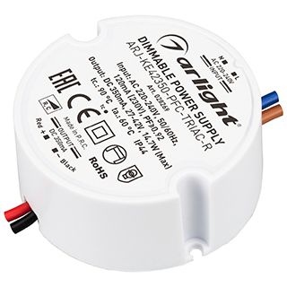 Блок питания ARJ-KE42350-PFC-TRIAC-R (15W, 350mA) (IP44 Пластик, 5 лет)