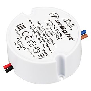 Блок питания ARJ-KE42350R (15W, 350mA, PFC) (IP44 Пластик, 5 лет)