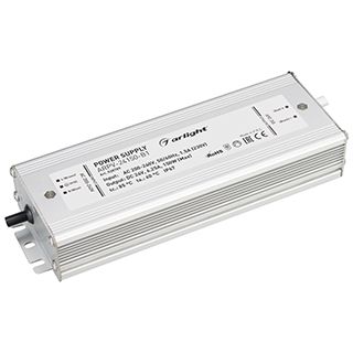Блок питания ARPV-24150-B1 (24V, 6,3A, 150W) (IP67 Металл, 3 года)