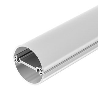 Профиль ROUND-D30-DUAL-2000 ANOD (Алюминий)