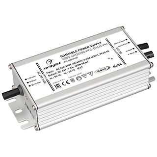 Блок питания ARPV-UH24100-PFC-DALI-PH (24V, 4.2A, 100W) (IP67 Металл, 7 лет)