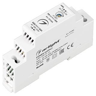 Блок питания ARV-DR15-24 (24V, 0.63A, 15W) (IP20 DIN-рейка)
