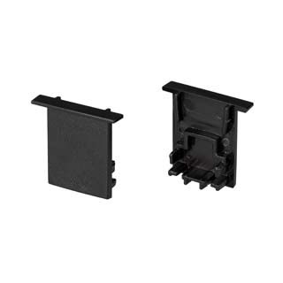 Заглушка SL-COMFORT-1722-F BLACK глухая (Пластик)