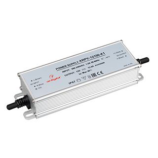 Блок питания ARPV-12150-A1 (12V, 12.5A, 150W) (IP67 Металл, 3 года)
