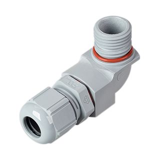Сальник угловой KLW-4 (4-10mm, IP67) (Пластик)