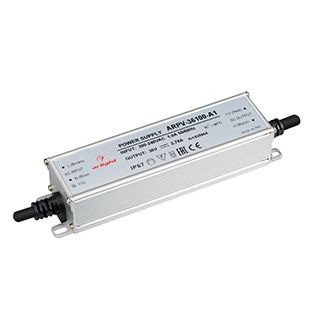 Блок питания ARPV-36100-A1 (36V, 2.78A, 100W) (IP67 Металл, 3 года)