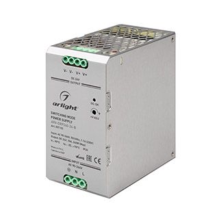 Блок питания ARV-DRP240-24-B (24V, 10A, 240W, PFC) (IP20 Металл, 5 лет)