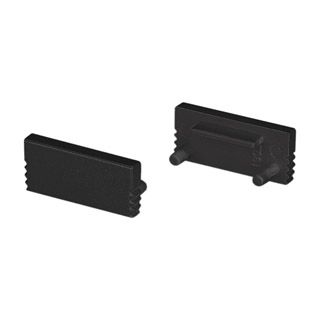 Заглушка SL-SLIM-H7 BLACK глухая (Пластик)